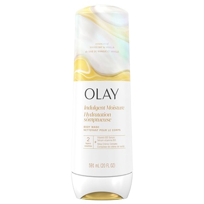 indulgent moisture note of mango butter & vanilla orchid body wash 591 ml