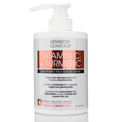 vit c tumeric brightening Body Cream 444 ml