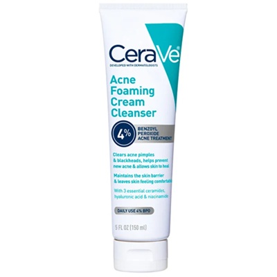 Acne Foaming Cream Cleanser 4% 150 ml