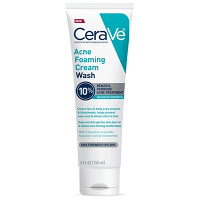 Acne Foaming Cream Cleanser 10% 150 mll