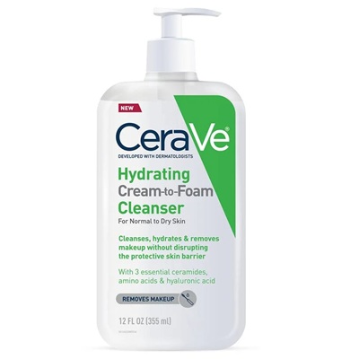 Hydrating Cream-to-Foam Cleanser 237 ml