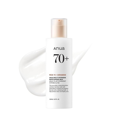 Rice 70+ Ceramide intense moisturizing milk 150 ml