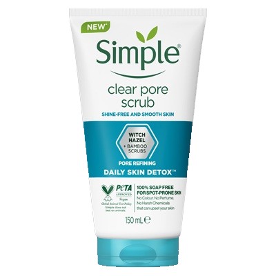 clear pore scrub 150 ml