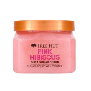 pink hibiscus shea sugar scrub 510 ml
