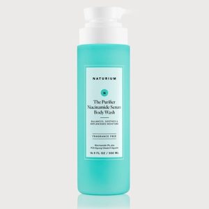 the purifier niacinamide serum body wash 500 ml