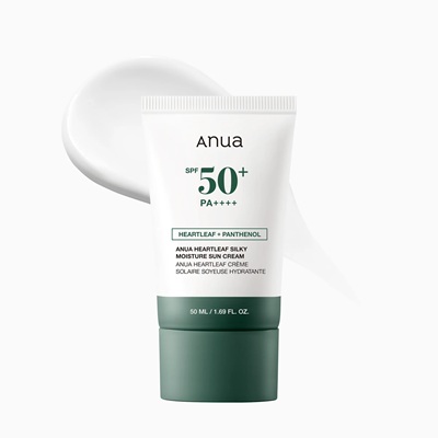 Heartleaf silky moisture sunscreen 50 ml