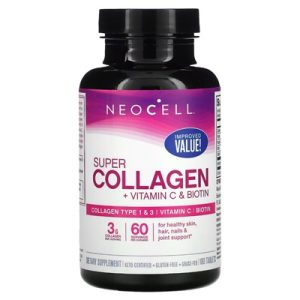 super collagen + vit c & biotin 180 tablets