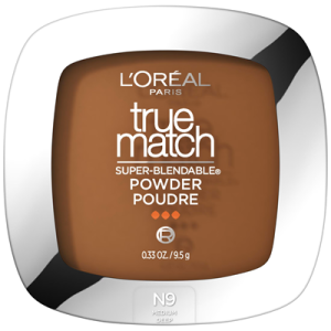 loreal paris true match powder shade n9