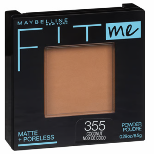 fit me matte poreless powder 355